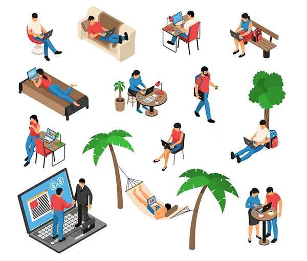 Nómadas Digitales: Estilo, Libertad y Exploración Nómadas Digitales Seres del mundo