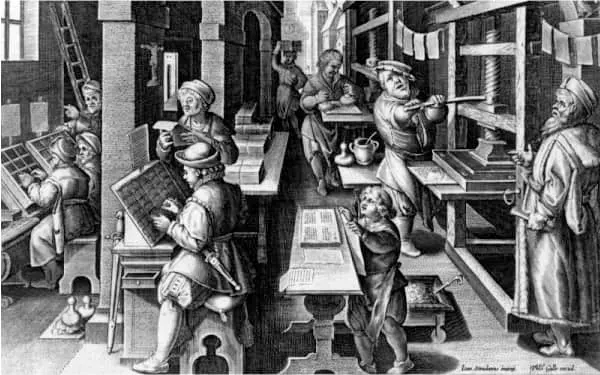 Historia del Diseño Gráfico, un viaje en el tiempo prensa gutenberg