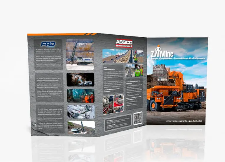 Zamine Service Peru Minería e Industria triptico zamine service peru